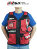 DAHUA MATPRO022 - Chaleco de Trabajo con Logo Dahua/ Color Rojo/ Unitalla/ Promocional