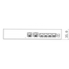 DAHUA PFS3006-4ET-36 - Switch PoE de 6 Puertos Fast Ethernet/4 Puertos PoE 10/100/ 2 Puertos uplink 10/100/ 36 Watts Totales/ Switching 1.2 Gbps