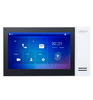 DAHUA KTP01L(S) - Kit de Videoportero IP con Frente de Calle Metálico y cámara de 2MP. Incluye monitor táctil de 7", ranura SD, control de puerta, E/S de alarmas, y switch PoE de 6 puertos, 36W.