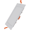 QOP Q02-35 LUMINARIA EMPOTRAR 3W 6500K (1012822)