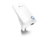 TP-LINK TL-WA850RE - Repetidor inalámbrico universal de señal WiFi, hasta 300Mbps en 2.4GHz, con 2 antenas internas, 1 puerto RJ45, modo extensor de rango y punto de acceso.
