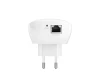 TP-LINK TL-WA850RE - Repetidor inalámbrico universal de señal WiFi, hasta 300Mbps en 2.4GHz, con 2 antenas internas, 1 puerto RJ45, modo extensor de rango y punto de acceso.