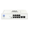 WI-TEK WKPS210 Switch no administrable PoE / Con 8 puertos 10/100 Mbps PoE af/at / 2 Puertos Ethernet 10/100 Mbps / Presupuesto 76 W / PoE hasta 250 metros