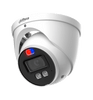 DAHUA HAC-ME1239HN-A-PV - Cámara Domo TiOC de 2 Megapixeles/ Disuasion Activa Luz Roja y Azul/ Lente de 3.6 mm/ Super Adapt/ Microfono y Altavoz Integrados/ 40 Metros de Iluminación (IR y Cálida)/ Metalica/ IP67.