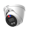 DAHUA HAC-ME1239HN-A-PV - Cámara Domo TiOC de 2 Megapixeles/ Disuasion Activa Luz Roja y Azul/ Lente de 3.6 mm/ Super Adapt/ Microfono y Altavoz Integrados/ 40 Metros de Iluminación (IR y Cálida)/ Metalica/ IP67.