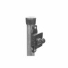 EPCOM SYSPOST3 POSTE DE PASO 1.2M para Cerca Electrificada. Tubo Galvanizado cal. 18 de 1"Diam. con Tapón y 5 Aisladores Instalados.