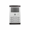 INTEC TNK-6 FRENTE 6 BOTONES Para Interfón Color Aluminio, Frente de calle de empotrar de varios botones para edificio línea tec. 