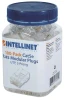 INTELLINET 790055 - Paquete de 100 conectores modulares Cat5e RJ45 / UTP, 2 pines, para cable trenzado, 100 clavijas en bote.