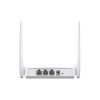MERCUSYS MW302R Router Inalámbrico N / 2.4 GHz de 300 Mbps / 1 Puerto WAN 10/100 Mbps / 2 Puertos LAN 10/100 Mbps / 2 antenas de 5 dBi / Compatible con IPV6 e IPTV