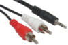 STEREN 255-045 PLUG 3.5 MM-2RCA M 