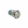 STEREN AU-110 SWITCH DE PUSH CON BOTON REDONDO METALICO,NORMALMENTE ABIERTO O NORMALMENTE CERRADO, 3 Terminales, 1 Polo, 2 Tiros. 