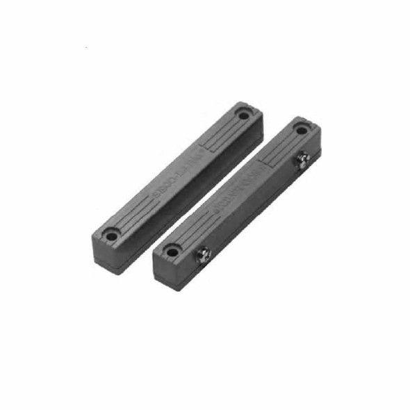 SECO-LARM SM216QGY - Contacto Magnético Uso Rudo GRIS con terminales de tornillo Gap 2 3/4 (70mm) Compatible paneles DSC / RISCO / BOSCH.