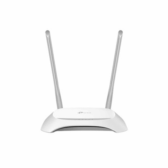 TL-WR850N Router Inalámbrico para WISP con Configuración de fábrica personalizable, 2.4 GHz, 300 Mbps, 4 Puertos LAN 10/100 Mbps, 1 Puerto WAN 10/100 Mbps, control de ancho de banda