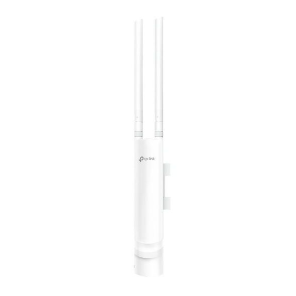 TP-LINK EAP110OUTDOOR Punto de acceso WiFi / Frecuencia 2.4 GHz N 300 / Aplicaciones para Exterior / Configuración Stand-Alone o Por Controlador / Protección Exterior IP65 / Alimentación PoE Pasivo 24 Vcc 