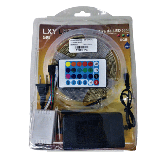 WCAM 5050RGBK KIT TIRA DE LED RGB (MULTICOLOR 