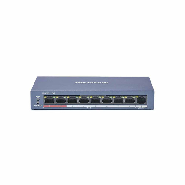  Switch PoE+ DS3E0109PE/MB/ No Administrable/ 8 Puertos 10/100 