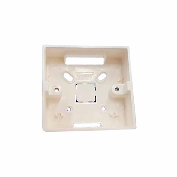 ACCESSPRO PRO802BOX Caja plástica para instalación del botón PRO802B 86 x 86 mm, Dimensiones: 86 x 86 mm, Profundidad Interna: 25 mm,Peso ligero, solo 0.05 kg Material plástico robusto y duradero.