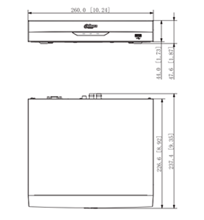 DAHUA XVR5104HS-I2 DVR 4 CANAL 5MP LITE