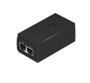 Adaptador POE-24-12W-G PoE Ubiquiti de 24 VDC, 0.5 A con puerto Gigabit, compatible con airGateway (1011623)
