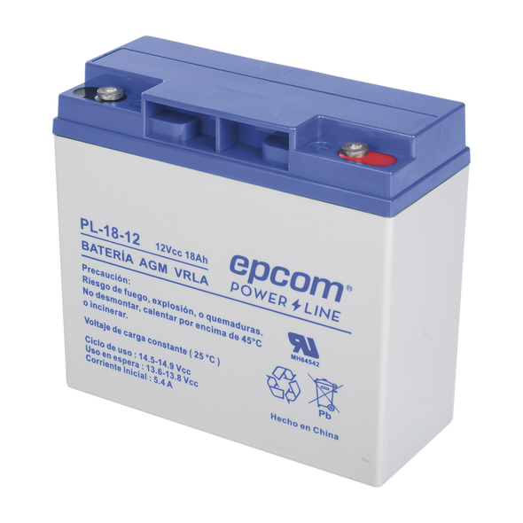 Batería de Respaldo 12V 18 Ah / Tecnología AGM-VRLA (1009530)