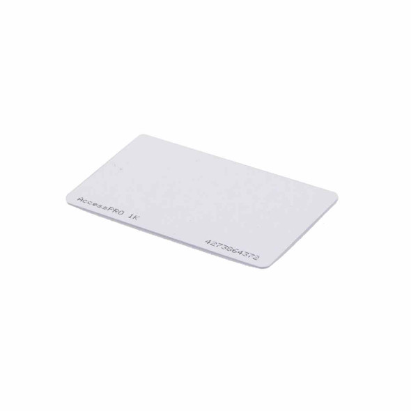 ACCESSPRO ACCESS-CARD-M1K TARJETA MIFARE Classic / Tipo ISO Card / Memoria 1Kb / Imprimible / Frecuencia 13.56 Mhz
