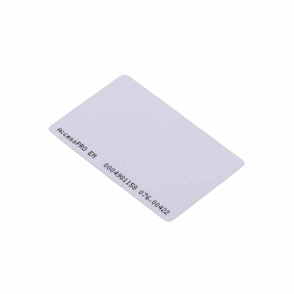 ACCESSPRO ACCESS-ISO-CARD Tarjeta Proximidad Delgada 125 Khz (tipo EM) / Imprimible/ Formato Wiegand 26 bits estándar Chip TK4100 EM card, 125 kHz