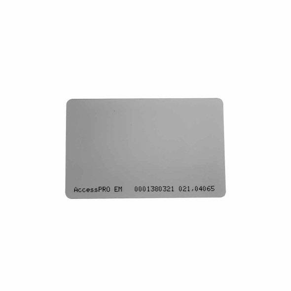 ACCESSPRO ACCESS-ISO-CARD Tarjeta Proximidad Delgada 125 Khz (tipo EM) / Imprimible/ Formato Wiegand 26 bits estándar Chip TK4100 EM card, 125 kHz