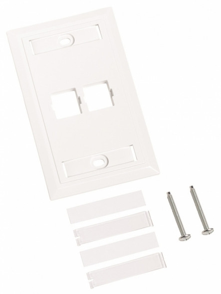 COMMSCOPE M12L-262 PLACA UTP 2CAV BLANCA 