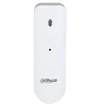 DAHUA ARD512-W2 - Detector de rotura de cristal inalámbrico/ Detección de frecuencias altas y bajas simultaneas / Funciona con cristal templado/ Laminado / Doble hoja / Armado / Indicador Led