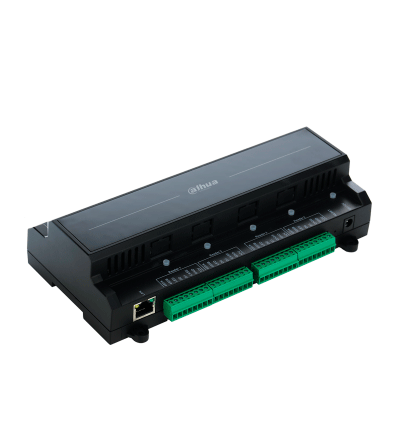 DAHUA ASC2102B-T - Control de Acceso Esclavo para Control Maestro/ Soporta Conexión en Cascada/ 2 Puertas y 4 Lectoras/ 20,000 Usuarios/ 30,000 Registros/ Soporta RS-485 y Wiegand