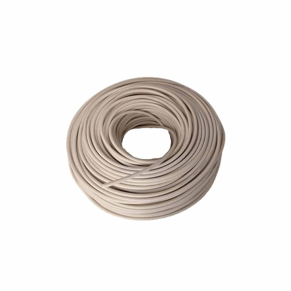 S-FIRE AWG100 Cable doble aislado de alta durabilidad para cercas electrificadas, Bobina con 100 mts (Cable bujia). Cable calibre 22 Temperatura de operación de -10 a 60°C Alambre flexible multifilar, recubierto anti-UV.