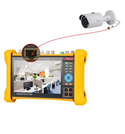 DAHUA DH-PFM906 - Probador de Video IP y HDCVI/ Pantalla de 7 Pulgadas HD