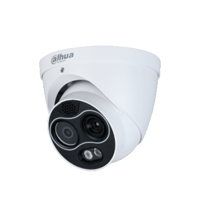 DAHUA DH-TPC-DF1241N-D3F4 - Cámara IP Domo Térmica Lente Dual/ WizSense