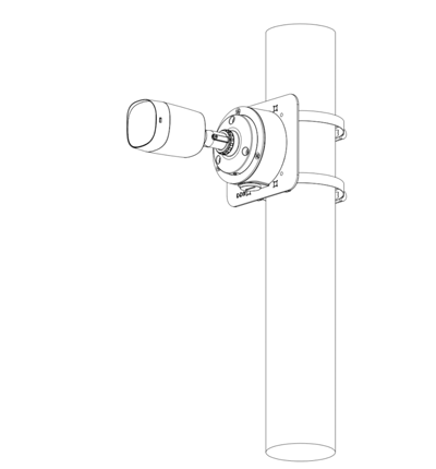 DAHUA HAC-B1A21-28 - Camara Bullet de 2 Megapíxeles/ 1080p/ Lente de 2.8 mm/ 100°