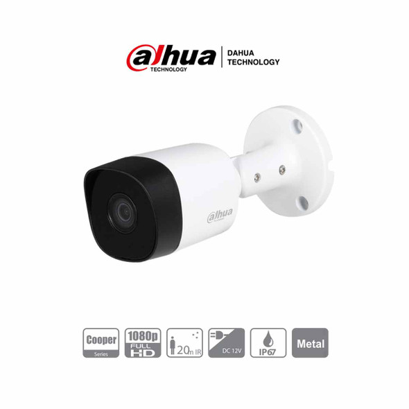 DAHUA HAC-B2A21 - Camara Bullet HDCVI 1080p/ 720p/ 82° de Apertura