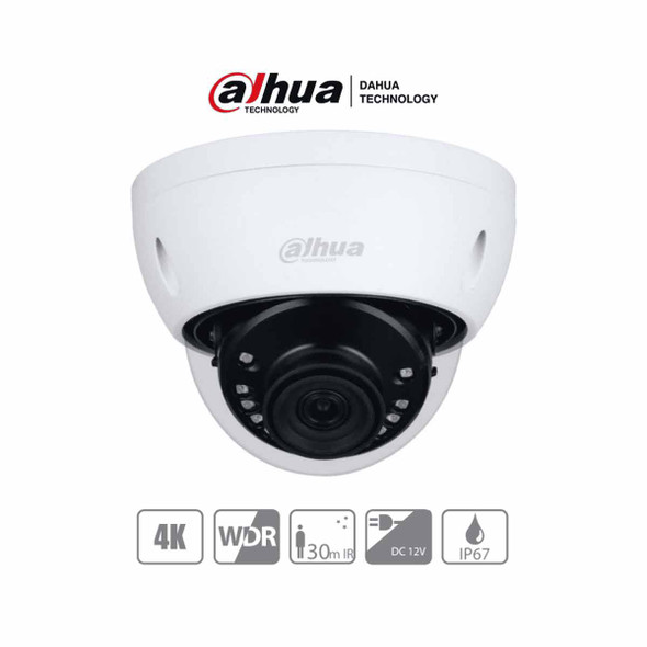 DAHUA HAC-HDBW1801E - Camara Domo Antivandalica 4k/ 8 Megapixeles/ Lente de 2.8 mm