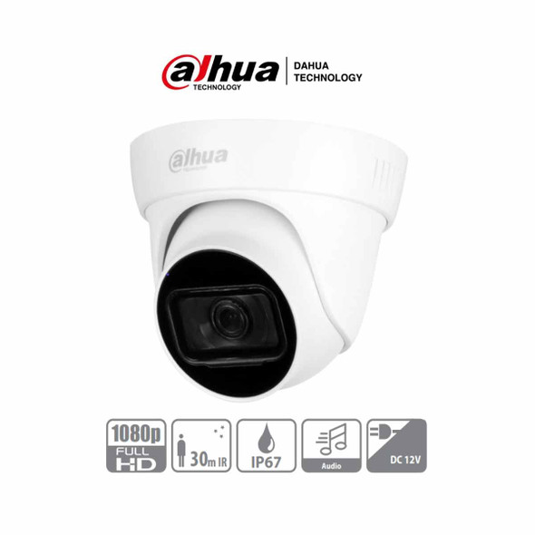 DAHUA HAC-HDW1200TL-A - Camara Domo 1080p/ Lente e 2.8mm