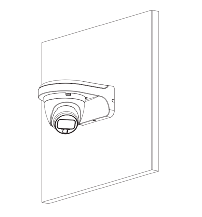 DAHUA DH-HAC-HDW1209TLQN-A-LED-0280B-S3 -Cámara Domo Full Color de 2 MP con lente de 2.8mm y ángulo de 103° Micrófono integrado, iluminación de 30 m, tecnología Starlight y DWDR.IP67