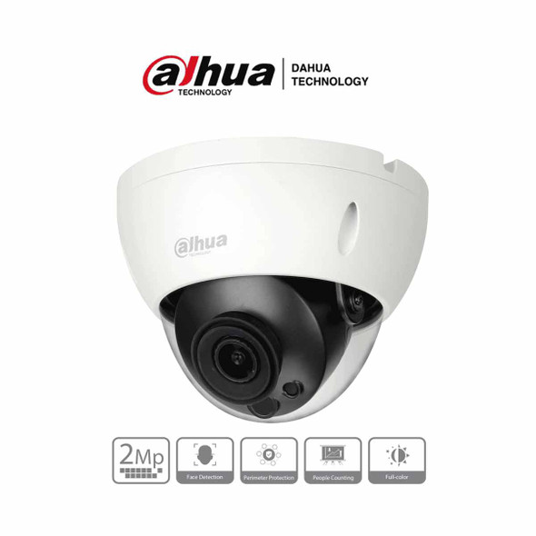 DAHUA IPC-HDBW5241RN-ASE-NI-0360B - Cámara IP Domo Antivandálica Resolución de 2 MP