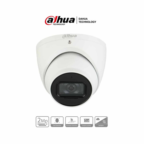 DAHUA IPC-HDW5241TMN-ASE-0280B - Cámara IP Domo Resolución de 2 MP/ Lente 2.8 mm/ ∢ 106°