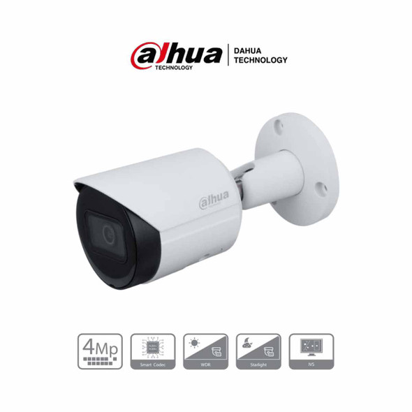 DAHUA IPC-HFW2431S-S-S2 – Cámara IP Bullet 4MP