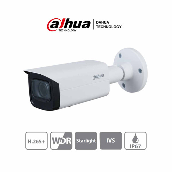 DAHUA IPC-HFW2431TN-ZS-S2 - Camara IP Bullet 4 Megapixeles/ Lente Motorizado de 2.7 a 13.5mm 