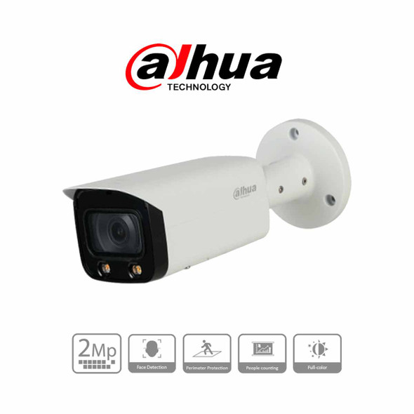DAHUA IPC-HFW5241TN-AS-LED-0280B - Cámara IP Bullet Resolución de 2 MP/ Lente 2.8 mm 106°