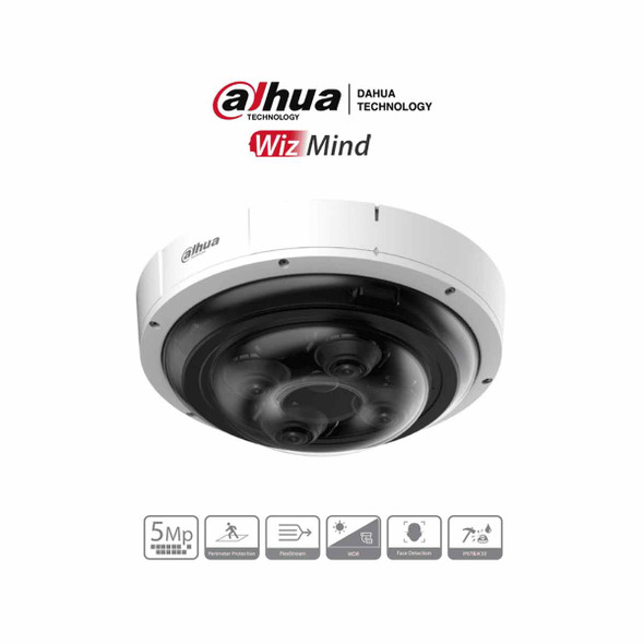 DAHUA IPC-PDBW82041N-B360 - Cámara IP Panorámica Resolución de 4 x 5 MP
