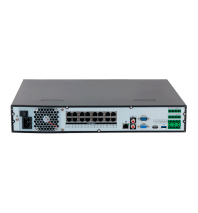 DAHUA NVR4416-16P-4KS2/I - NVR de 8 Megapixeles/ 16 Canales IP/ WizSense/ 4k Con IA