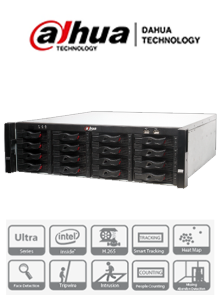 DAHUA NVR616-64-4KS2- NVR de 64 Canales IP 4k/ H265/ H264/DEWARP