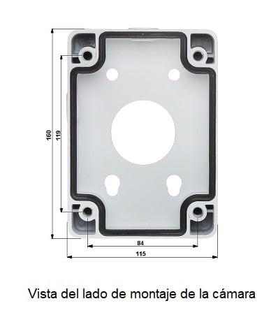DAHUA PFA120 - Caja de conexiones para camaras PTZ compatible 