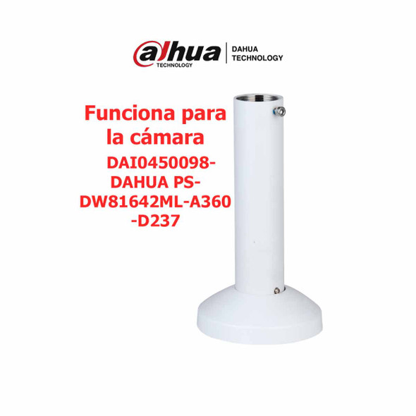 DAHUA PFB710C-SG - Adaptador para montaje en techo compatible con cámaras PTZ 