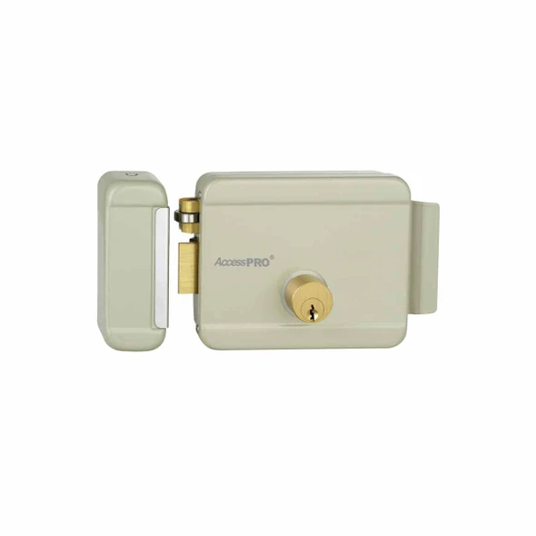ACCESSPRO ACCESSRIML Cerradura Eléctrica - Incluye Llave - Exterior - Izquierda