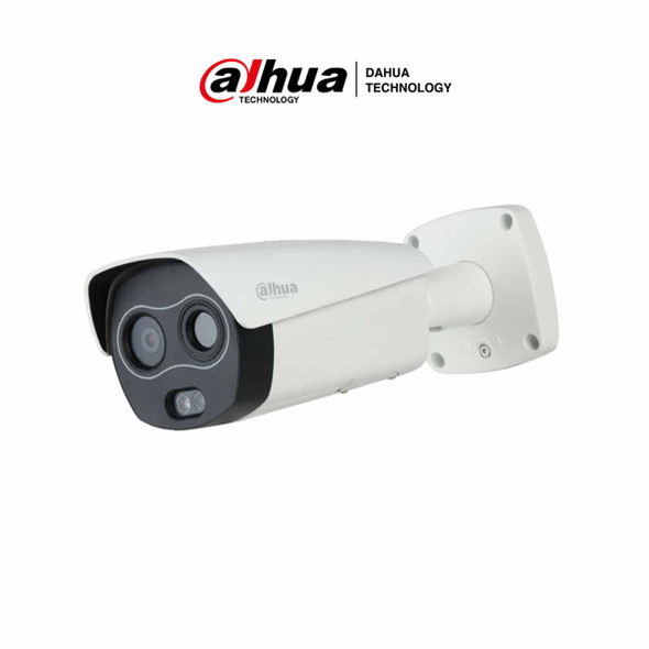 DAHUA TPC-BF3221P-TB7F8-HTM - Camara IP Bullet Térmica Híbrida/ Soporta Medición de Temperatura Corporal